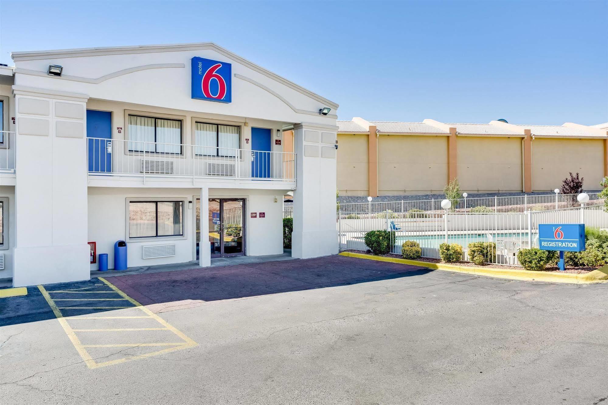 Motel 6-El Paso, Tx - West Exterior foto